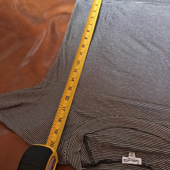 Splendid striped top black and white. - Picture 6 of 6